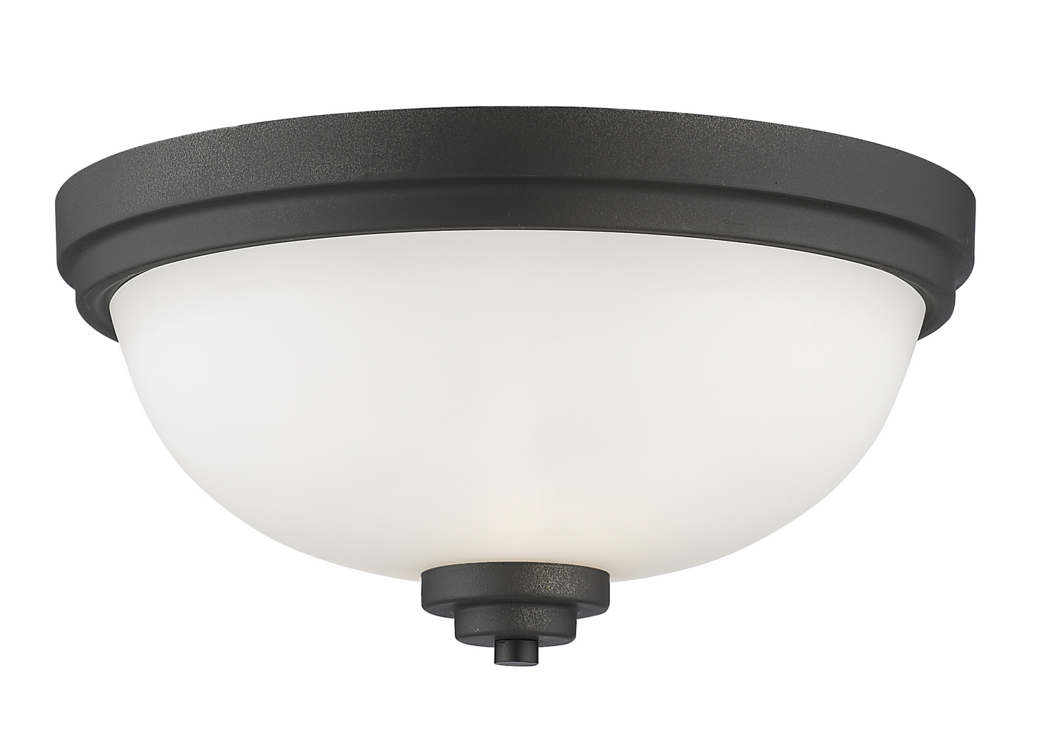 Two Light Flush Mount by Z-Lite - Ashton Collection, Bronze Finish - 443F2-BRZ