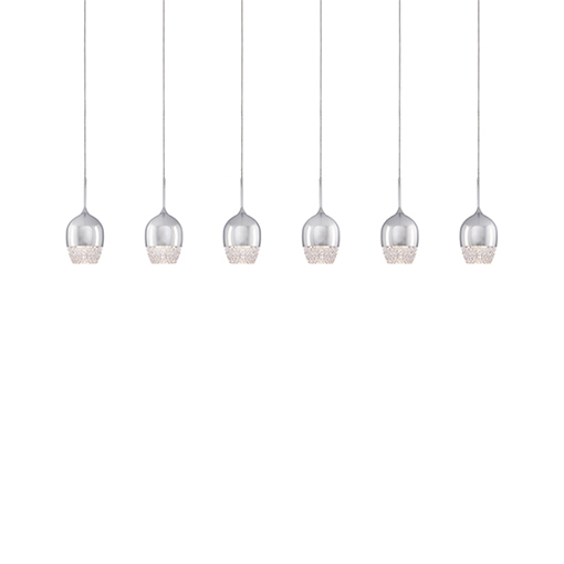 Led Pendant In Chro… - image