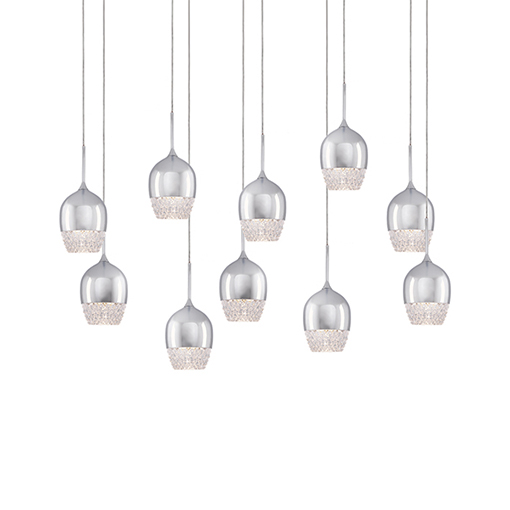 Led Pendant In Chro… - image