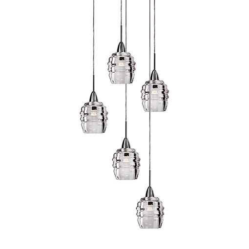 Led Pendant In Chro… - image