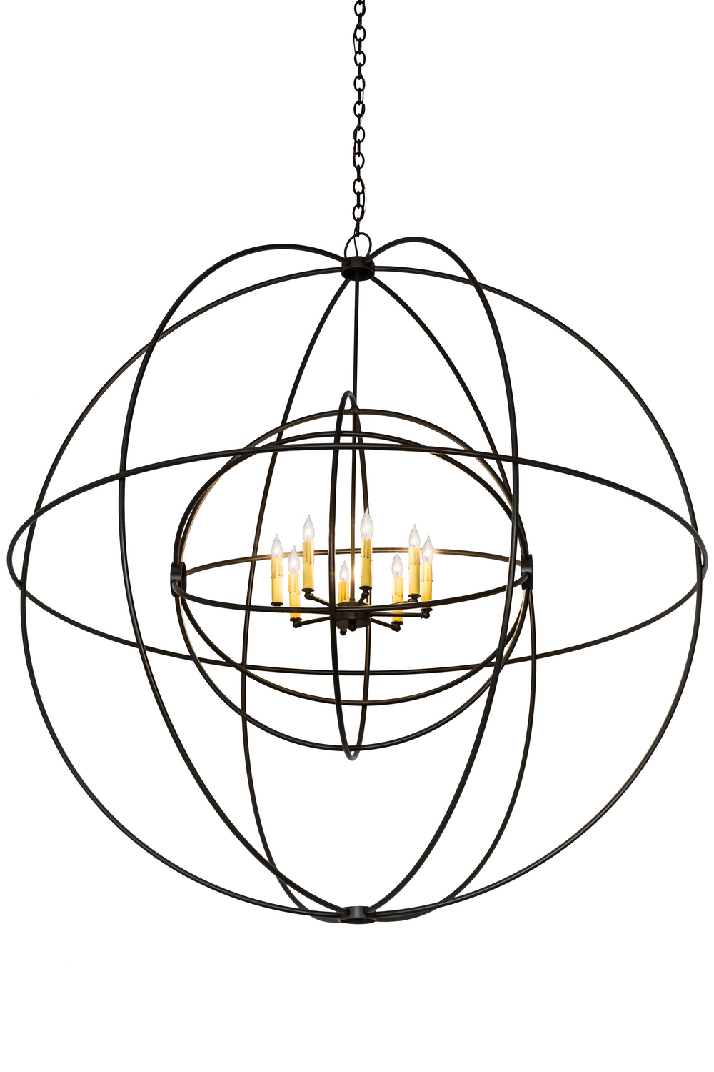 Eight Light Chandelier