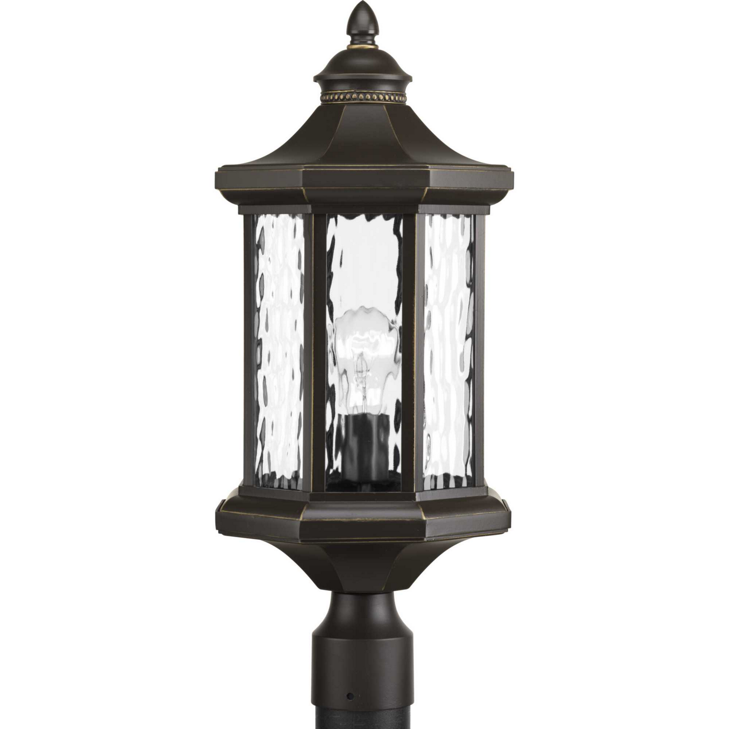 Photos - Chandelier / Lamp Progress Lighting Antique Bronze One Light Post Lantern from the Edition Collection P6429-20 