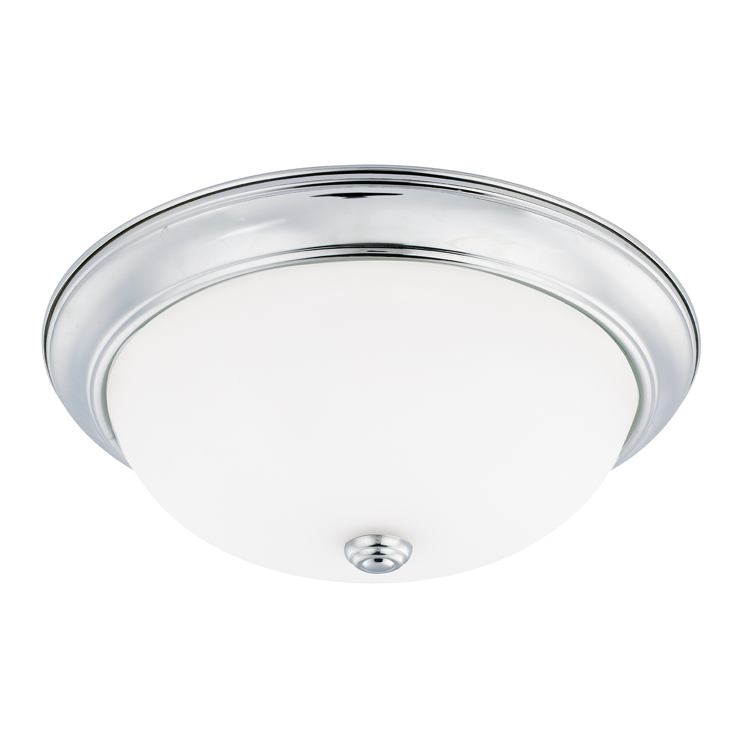 Capital Lighting Bates Three Light Flush Mount in Chrome - 214731CH