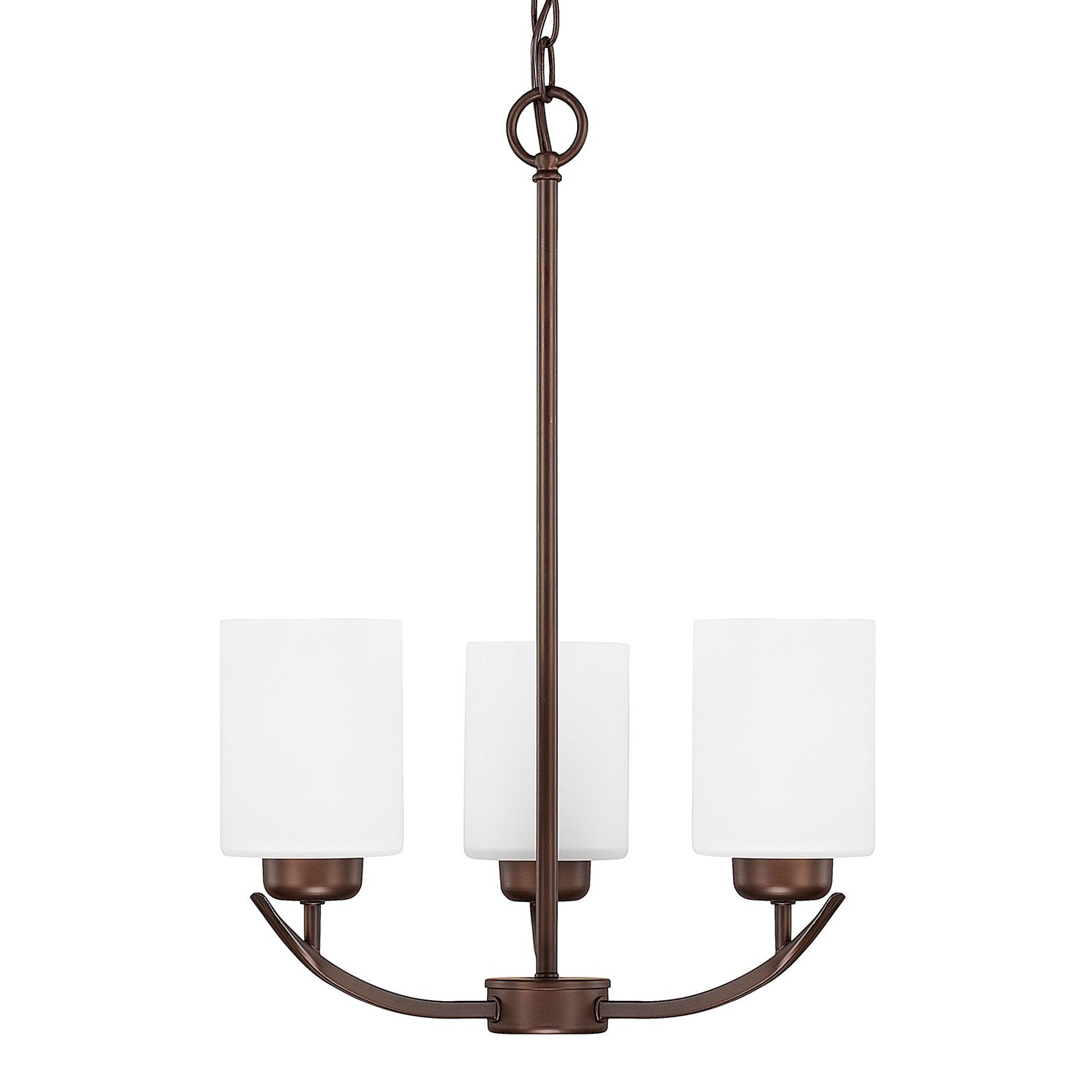 Capital Lighting Dixon Three Light Chandelier in Bronze - 415231BZ-338