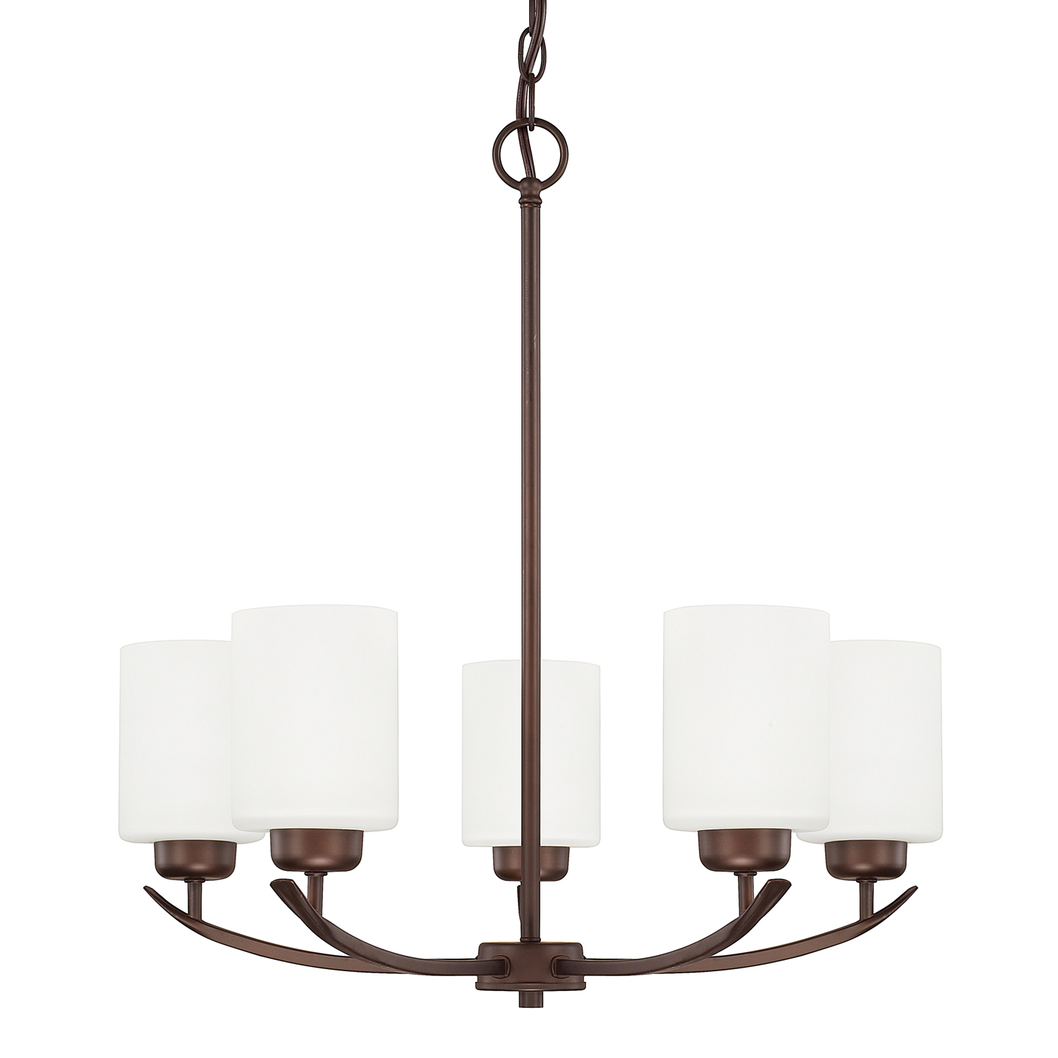 Capital Lighting Dixon Five Light Chandelier in Bronze - 415251BZ-338