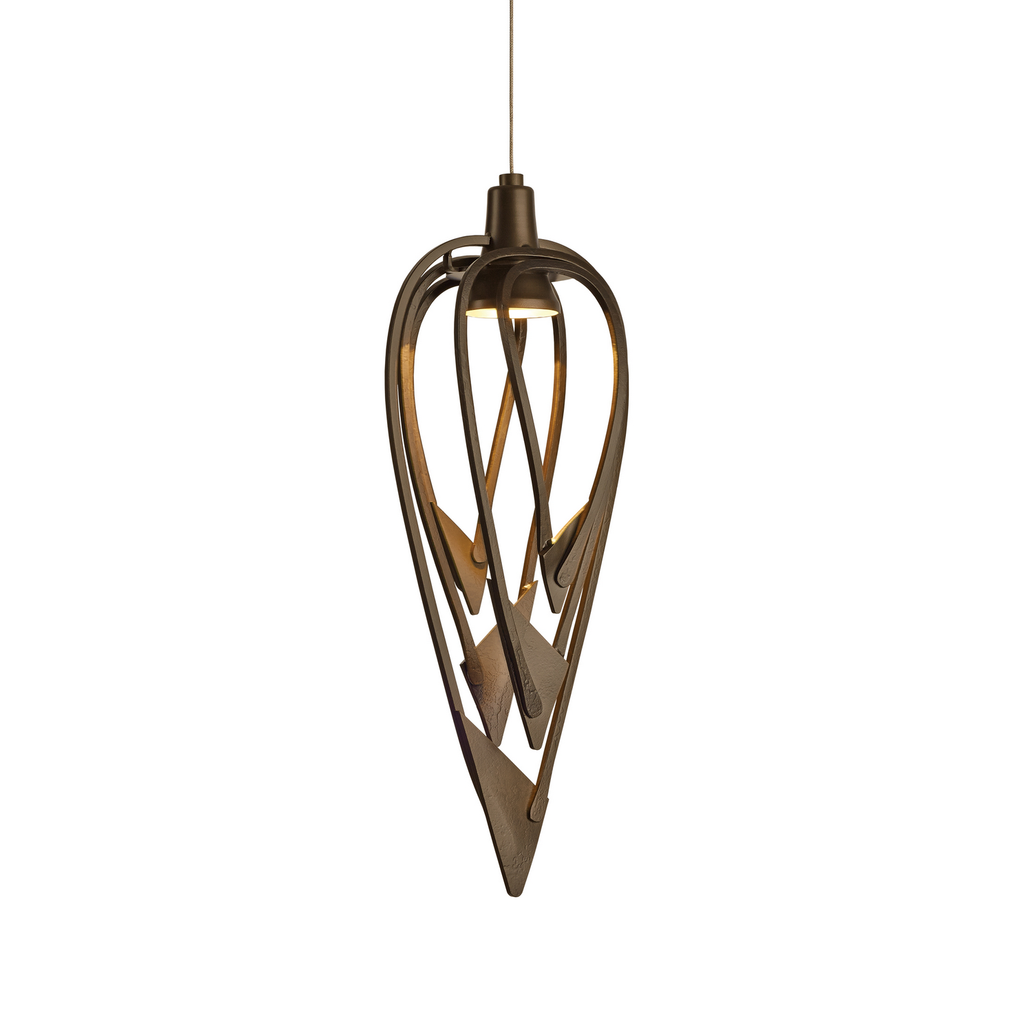 Hubbardton Forge Amulet One Light Mini Pendant - 161170