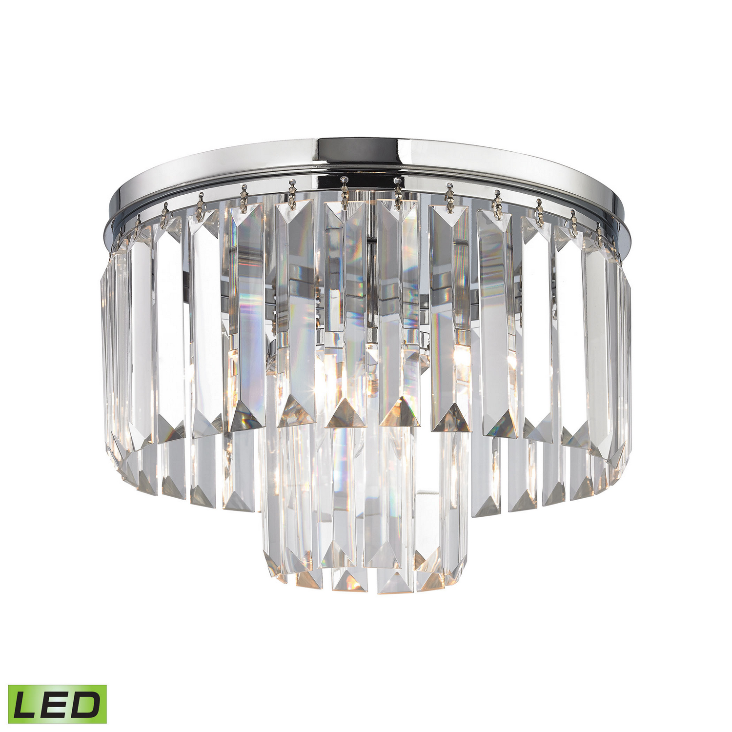 ELK Home Palacial LED Flush Mount in Polished Chrome - 15213/1-LED