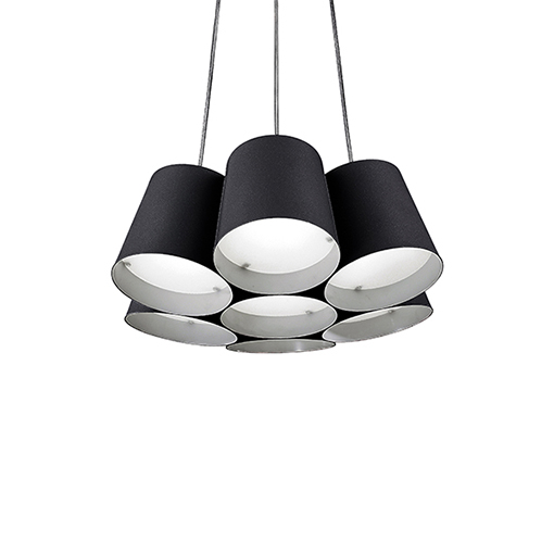 Led Pendant In Black - image