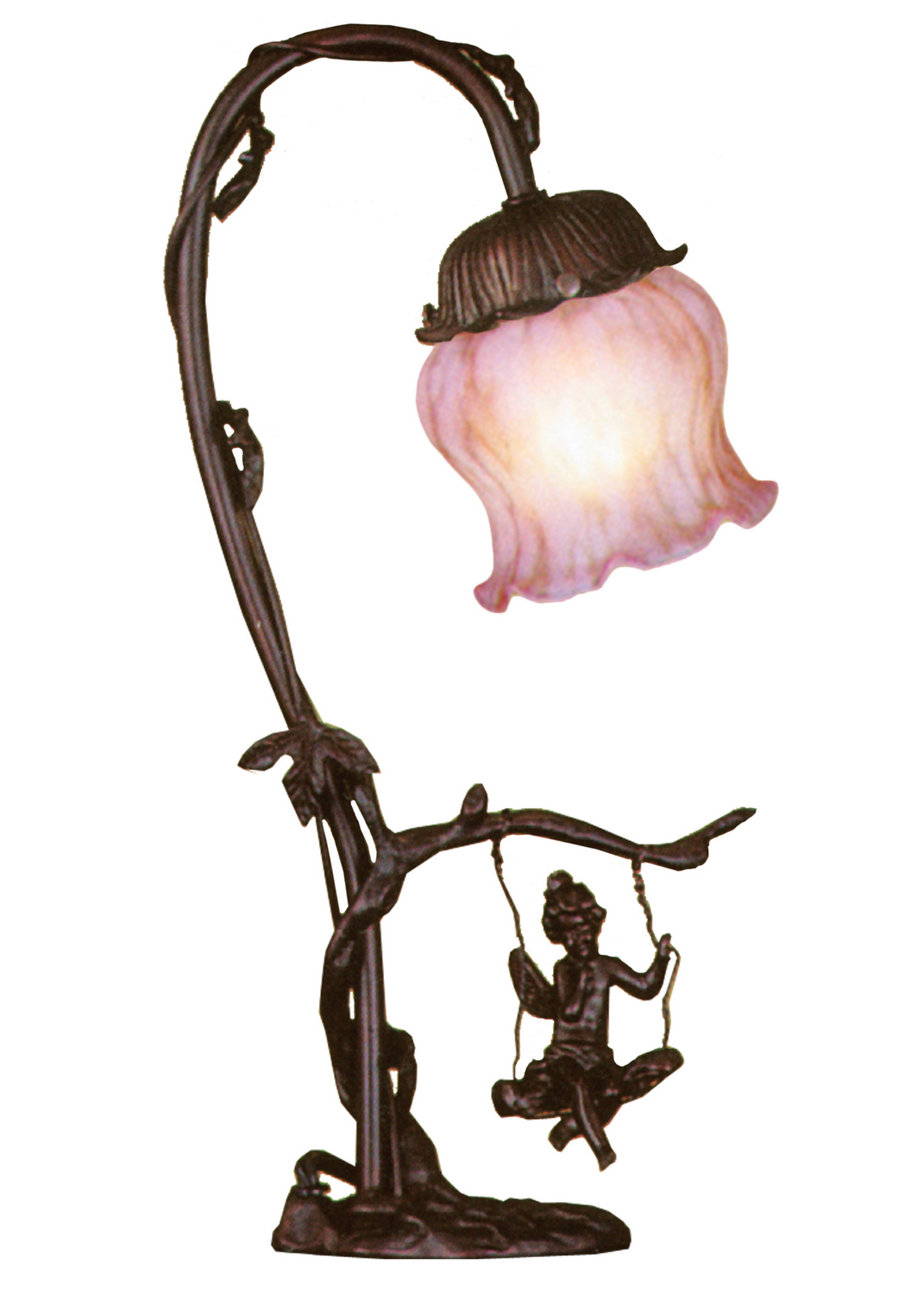 Cherub One Light Accent Lamp in Timeless Bronze