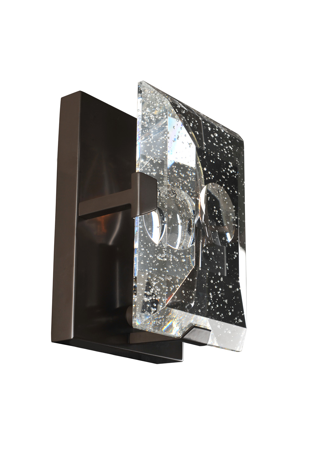 Kalco Giada One Light Wall Sconce in Dark Bronze - 390420DB