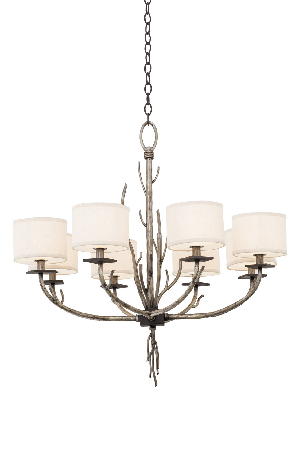 Kalco Denali Eight Light Chandelier in Bronze Jewel Tone - 501051BJT