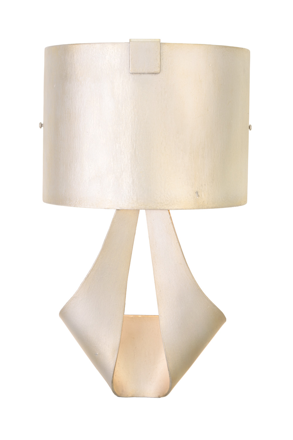 Kalco Barrymore One Light Wall Sconce in Pearl Silver - 501123PS