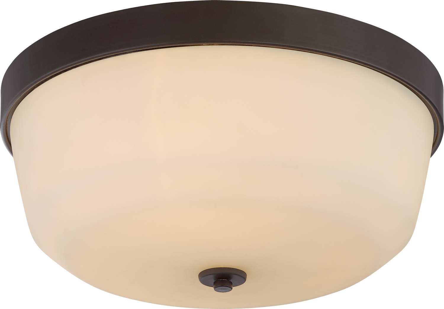 NUVO 60-5924 LAGUNA; 3 LIGHT; FLUSH FIXTURE WITH WHITE GLASS GLASS FLUSH MOUNT 3-60A