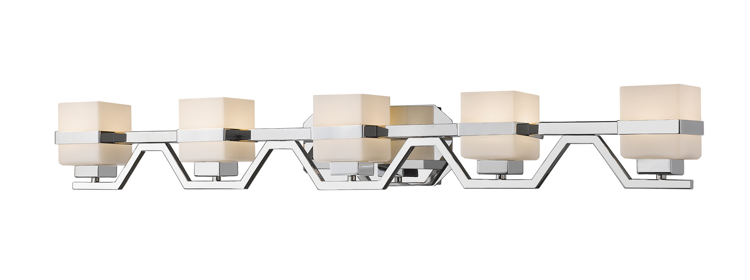 LED Vanity by Z-Lite - Ascend Collection, Chrome Finish - 1915-5V-CH-LED