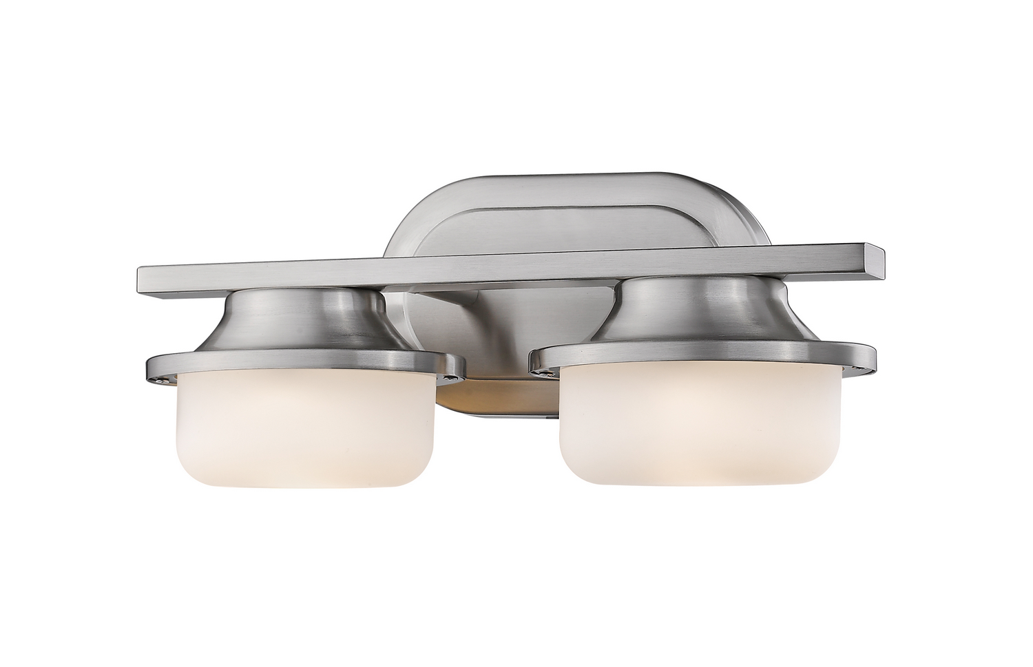LED Vanity by Z-Lite - Optum Collection, Brushed Nickel Finish - 1917-2V-BN-LED