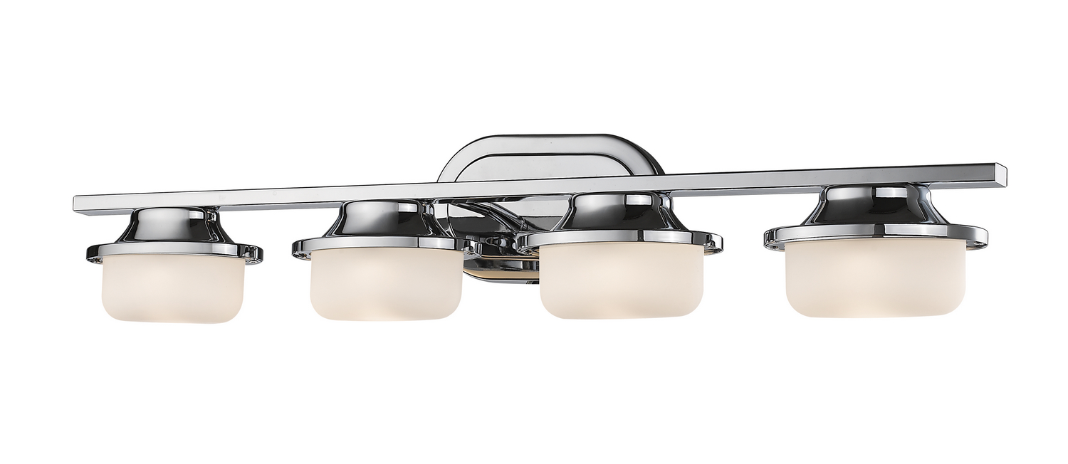 LED Vanity by Z-Lite - Optum Collection, Chrome Finish - 1917-4V-CH-LED