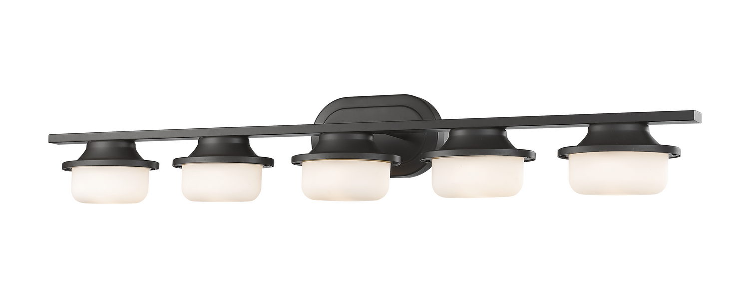 LED Vanity by Z-Lite - Optum Collection, Bronze Finish - 1917-5V-BRZ-LED