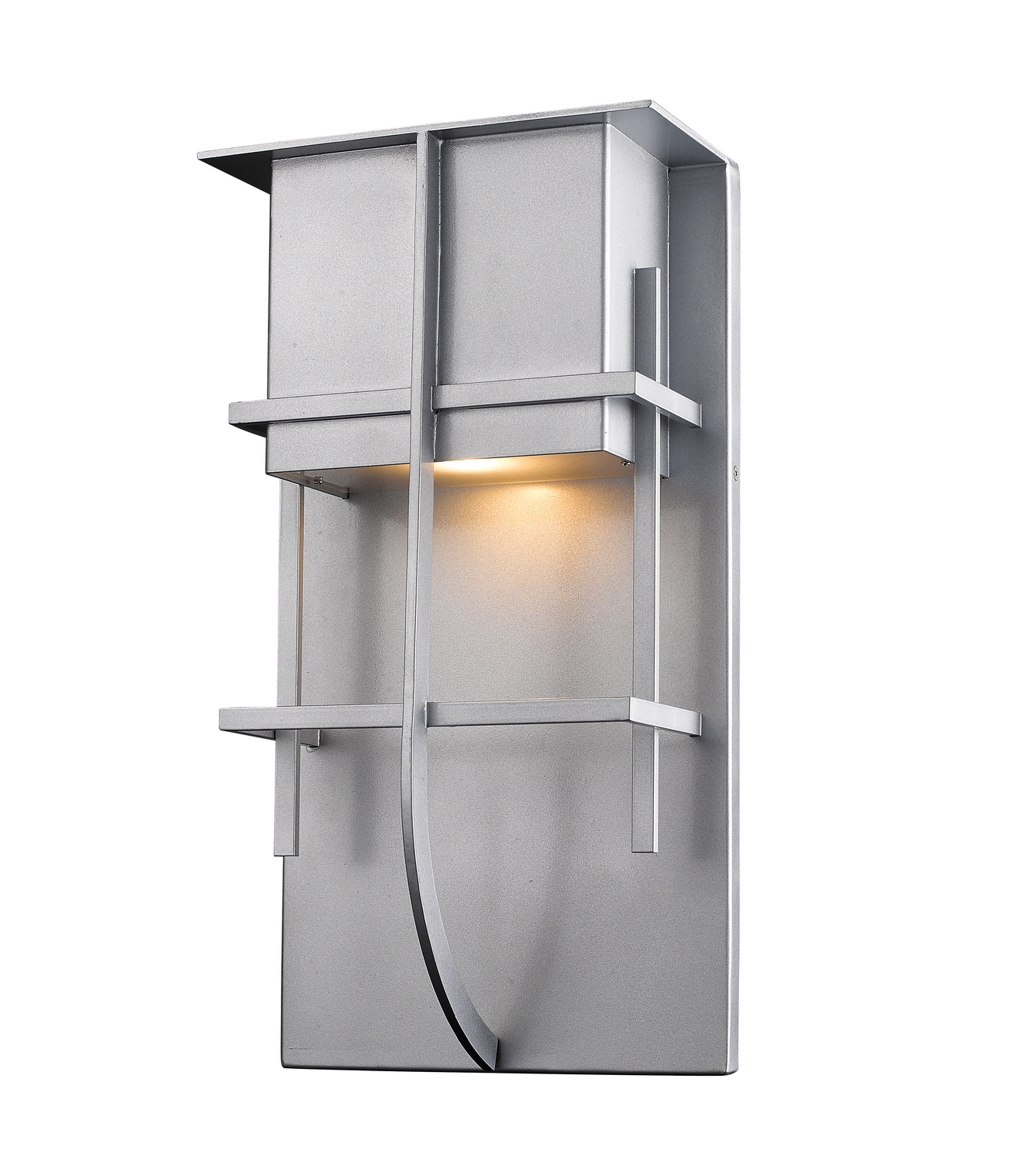 LED Outdoor Wall Mount by Z-Lite - Stillwater Collection, Silver Finish - 558M-SL-LED