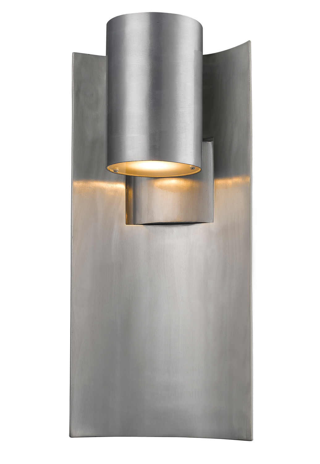 LED Outdoor Wall Mount by Z-Lite - Amador Collection, Silver Finish - 559B-SL-LED