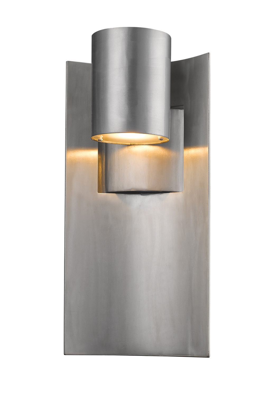 LED Outdoor Wall Mount by Z-Lite - Amador Collection, Silver Finish - 559M-SL-LED