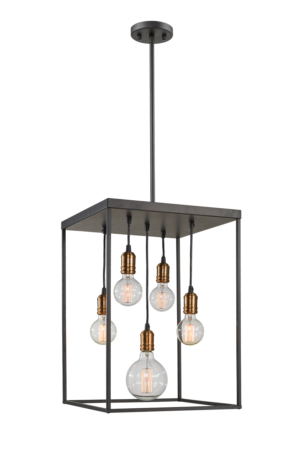 Five Light Chandelier by Z-Lite - Troubadour Collection, Bronze Finish - 8001-23BRZ