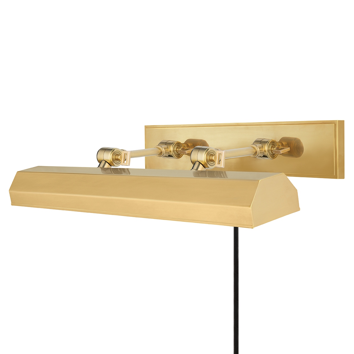 Woodbury Three Light Picture Light With Plug