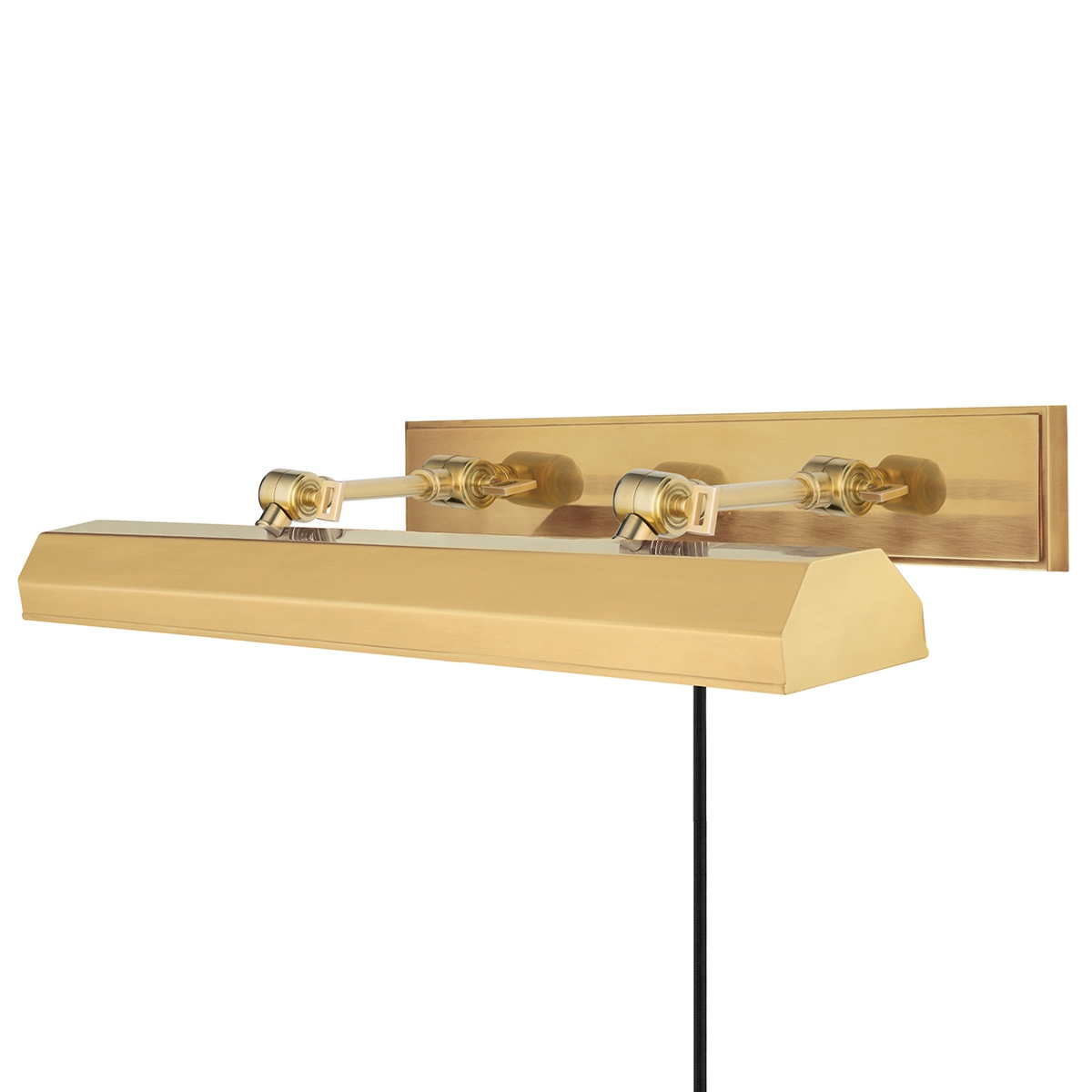Woodbury Four Light Picture Light With Plug