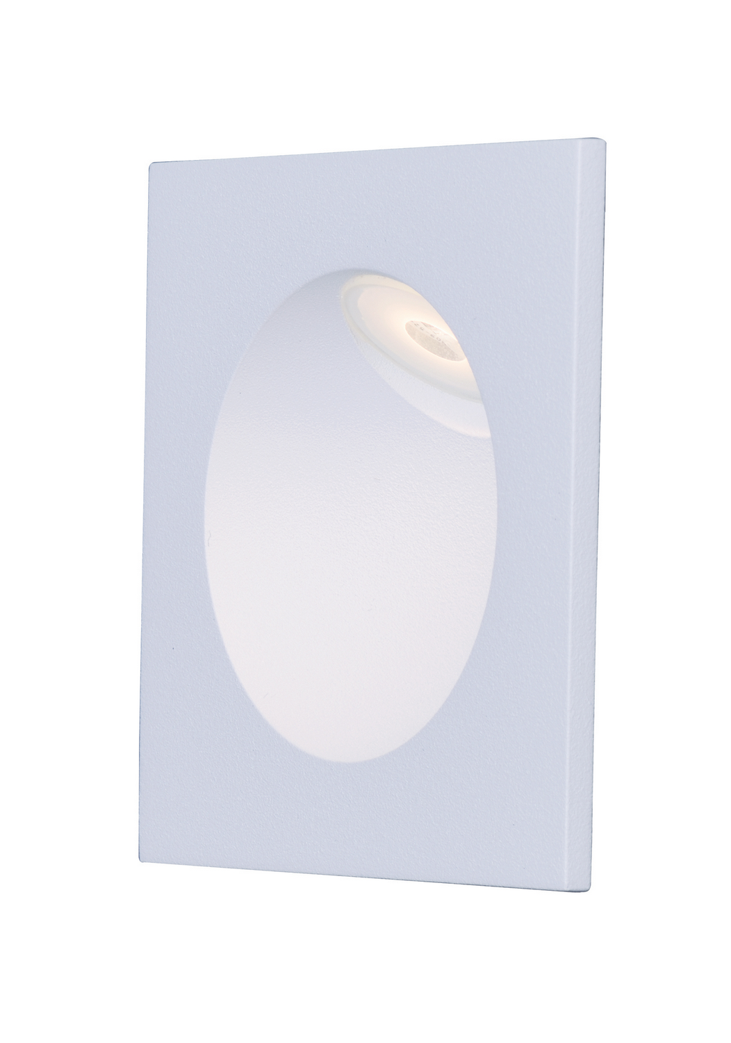 Photos - Chandelier / Lamp MAXIM Lighting White LED Step Light from the Path Collection 58004WT 