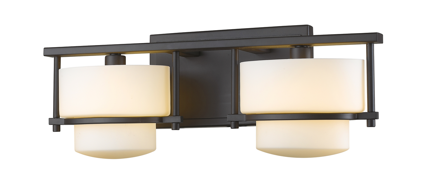 LED Vanity by Z-Lite - Porter Collection, Bronze Finish - 3030-2V-BRZ-LED