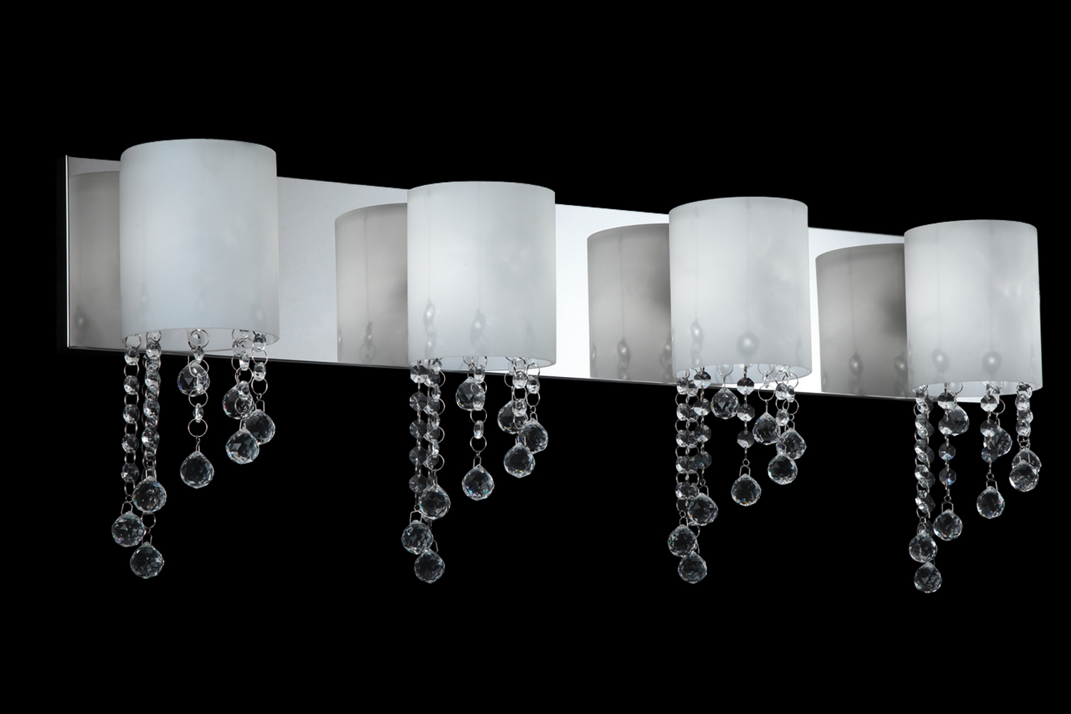 LED Vanity by Z-Lite - Jewel Collection, Chrome Finish - 871CH-4V-LED