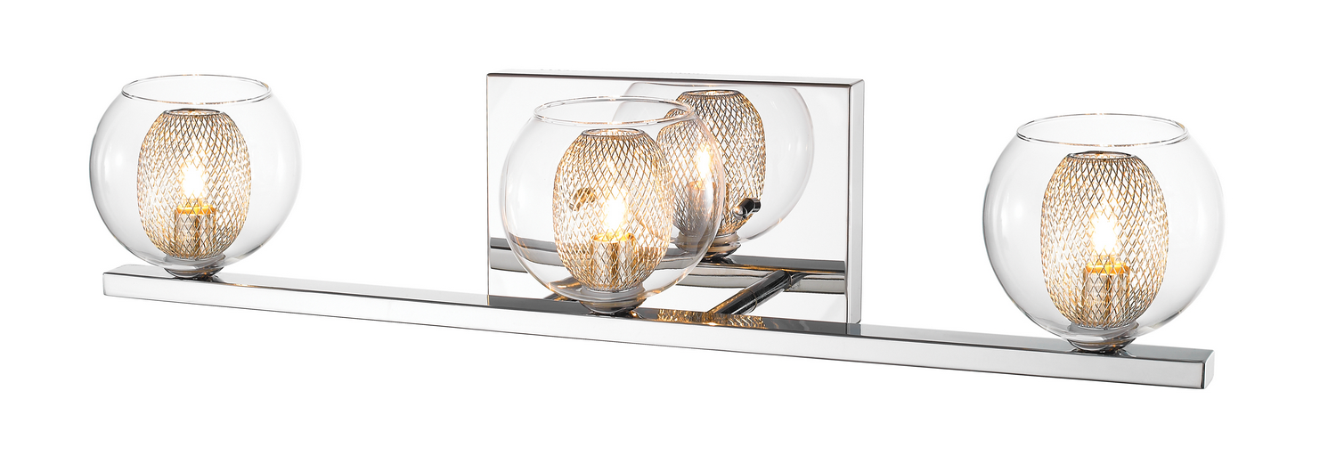LED Vanity by Z-Lite - Auge Collection, Chrome Finish - 905-3V-LED