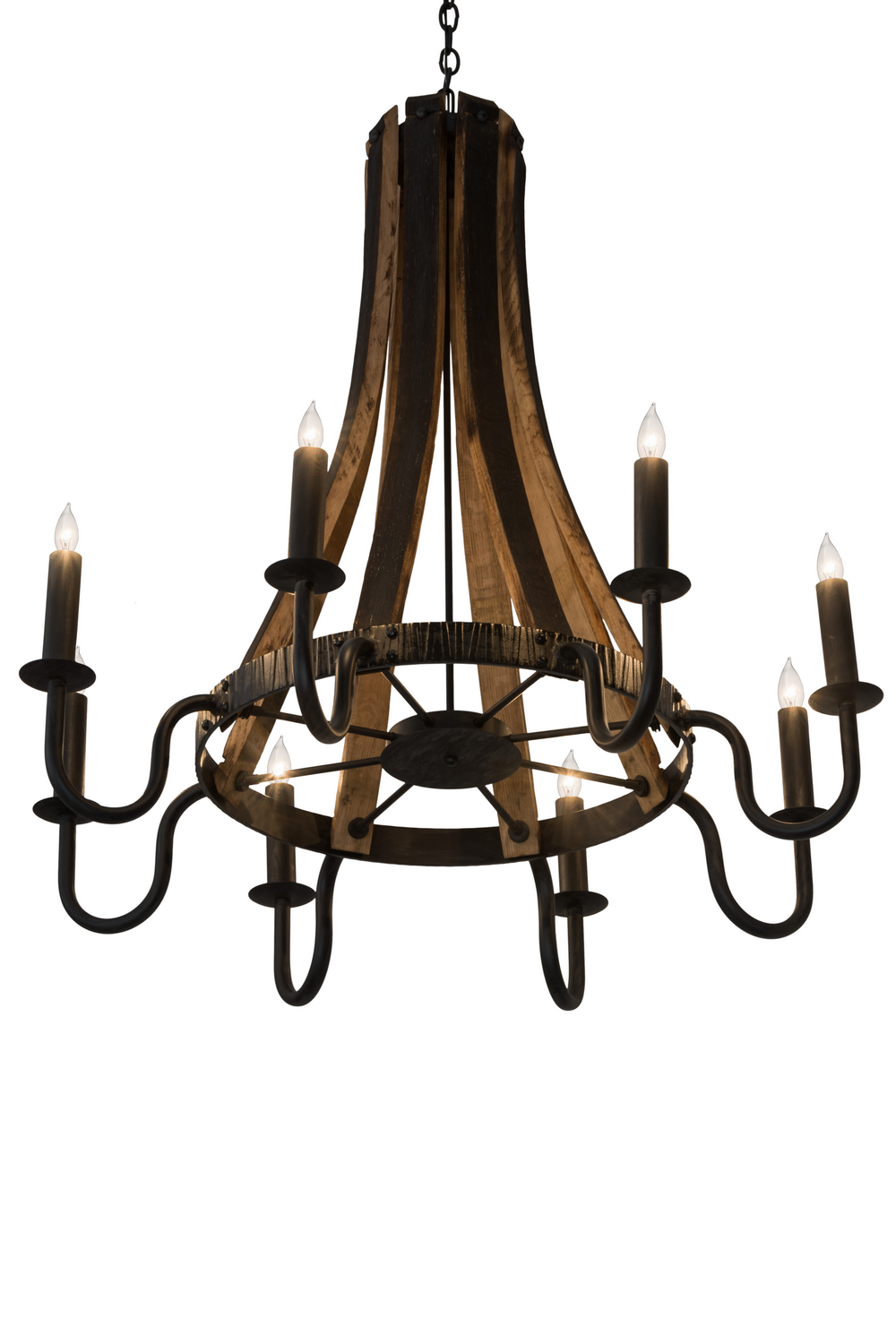 Eight Light Chandelier