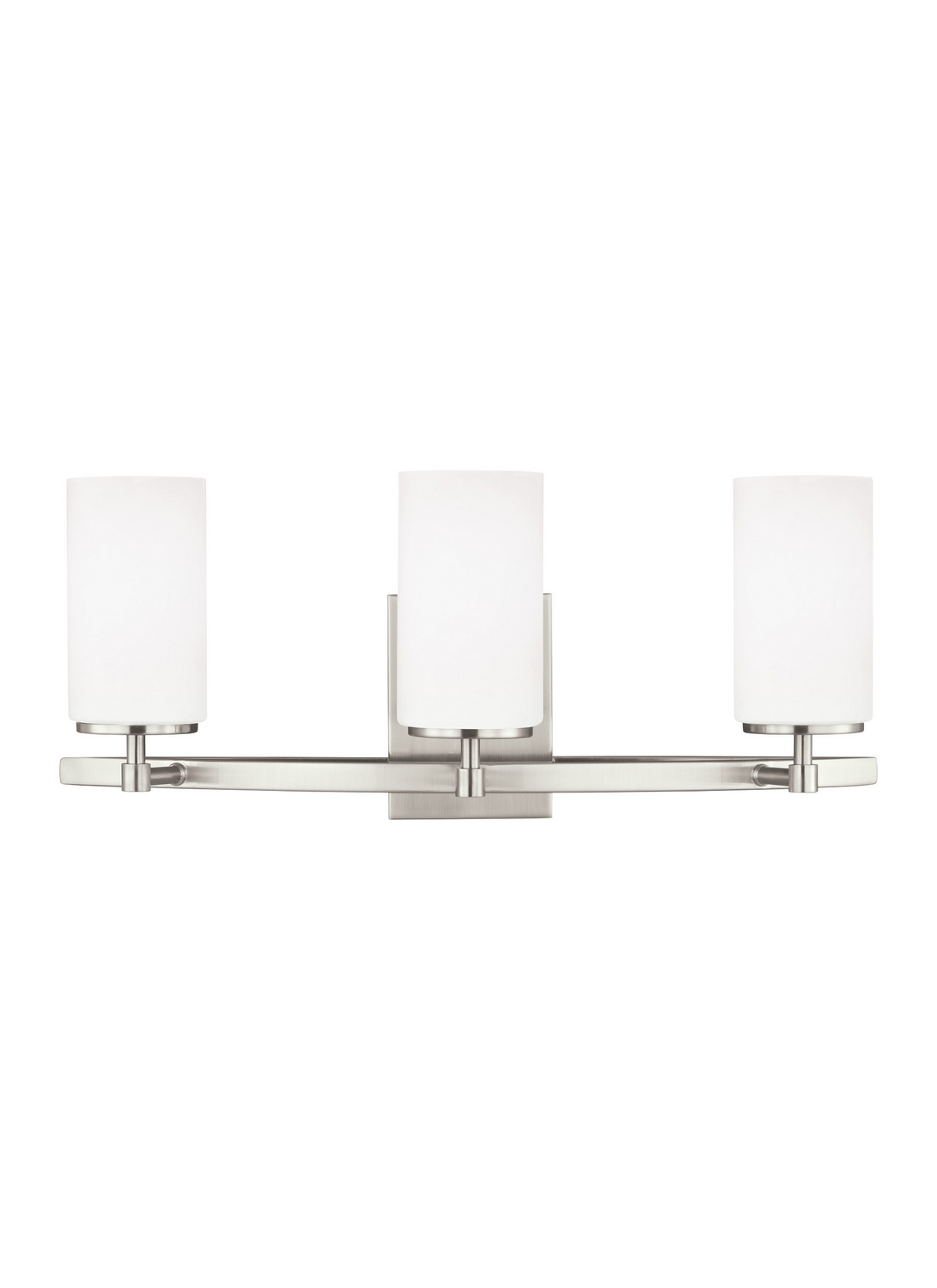 Generation Lighting. Alturas Three Light Wall / Bath in Brushed Nickel - 4424603EN3-962