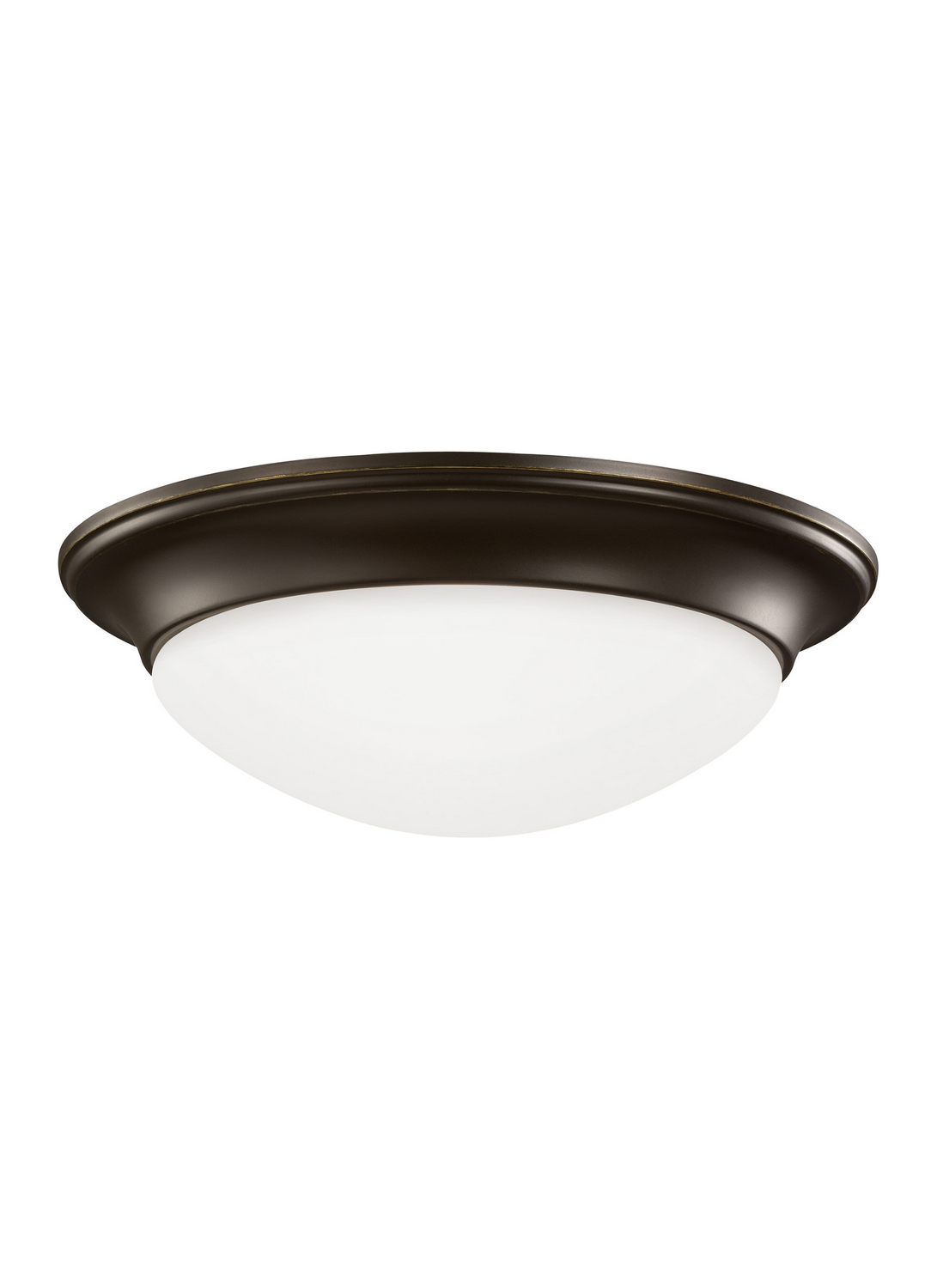Bronze Two Light Flush Mount from the Nash Collection