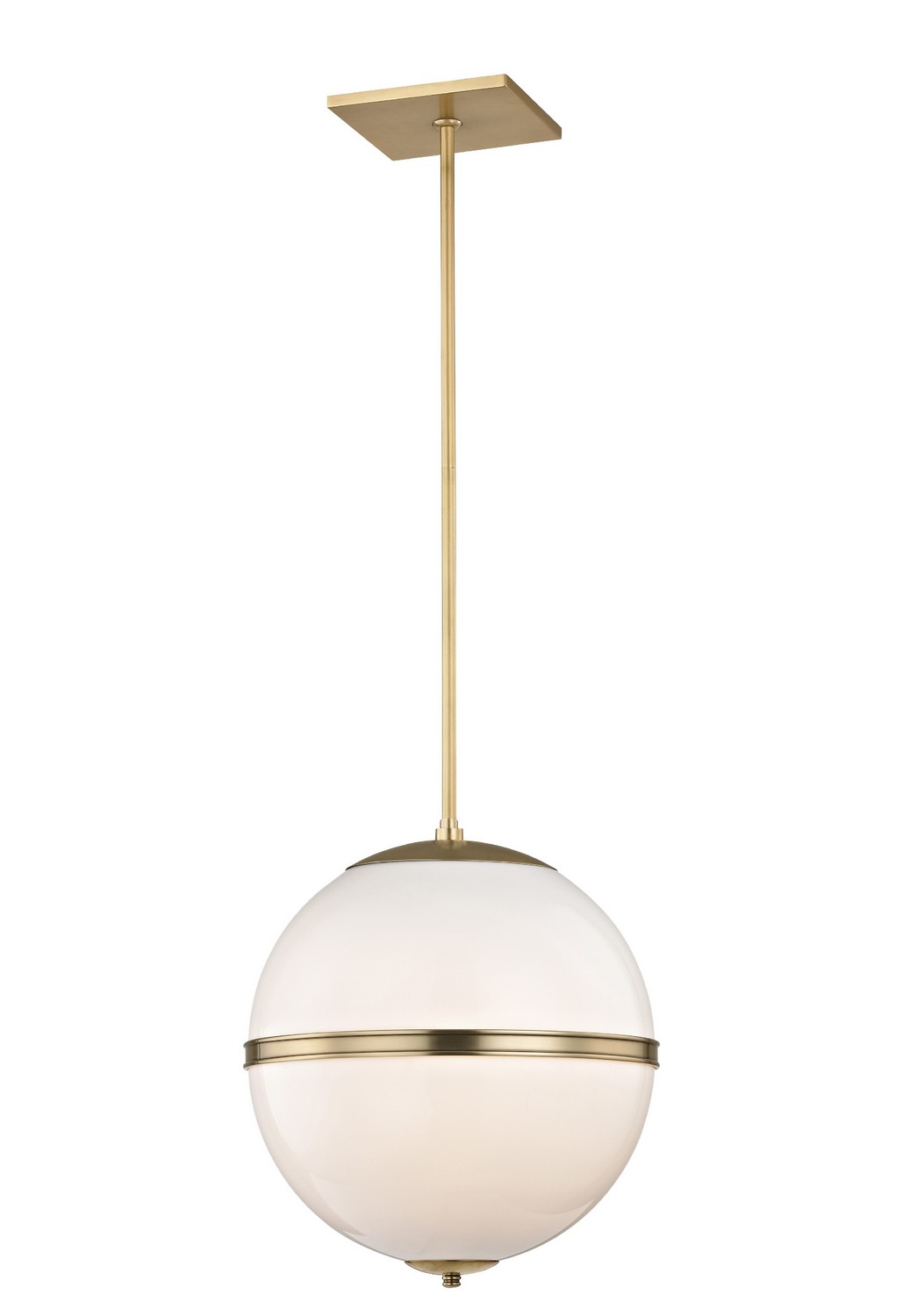 Four Light Mini Chandelier by Crystorama - Truax Collection, Aged Brass Finish - 2016-AG