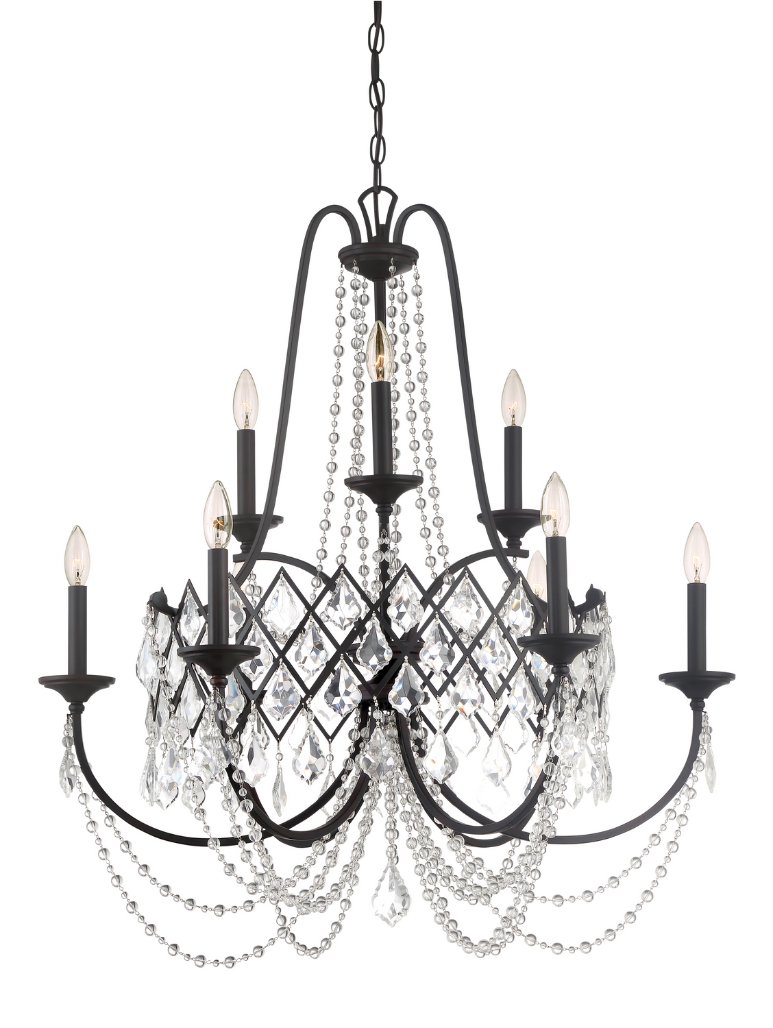 Ravina 9-Light Chan… - image