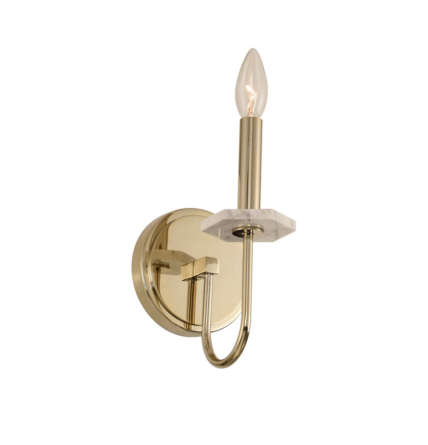 Kalco Carrara One Light Wall Bracket - 304821