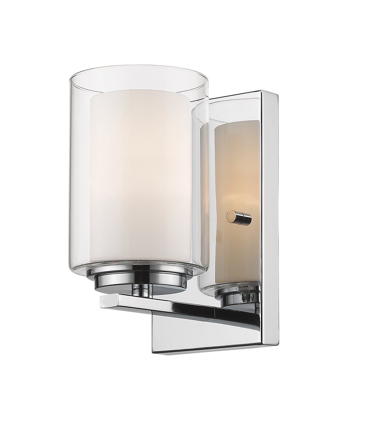 One Light Wall Sconce by Z-Lite - Willow Collection, Chrome Finish - 426-1S-CH