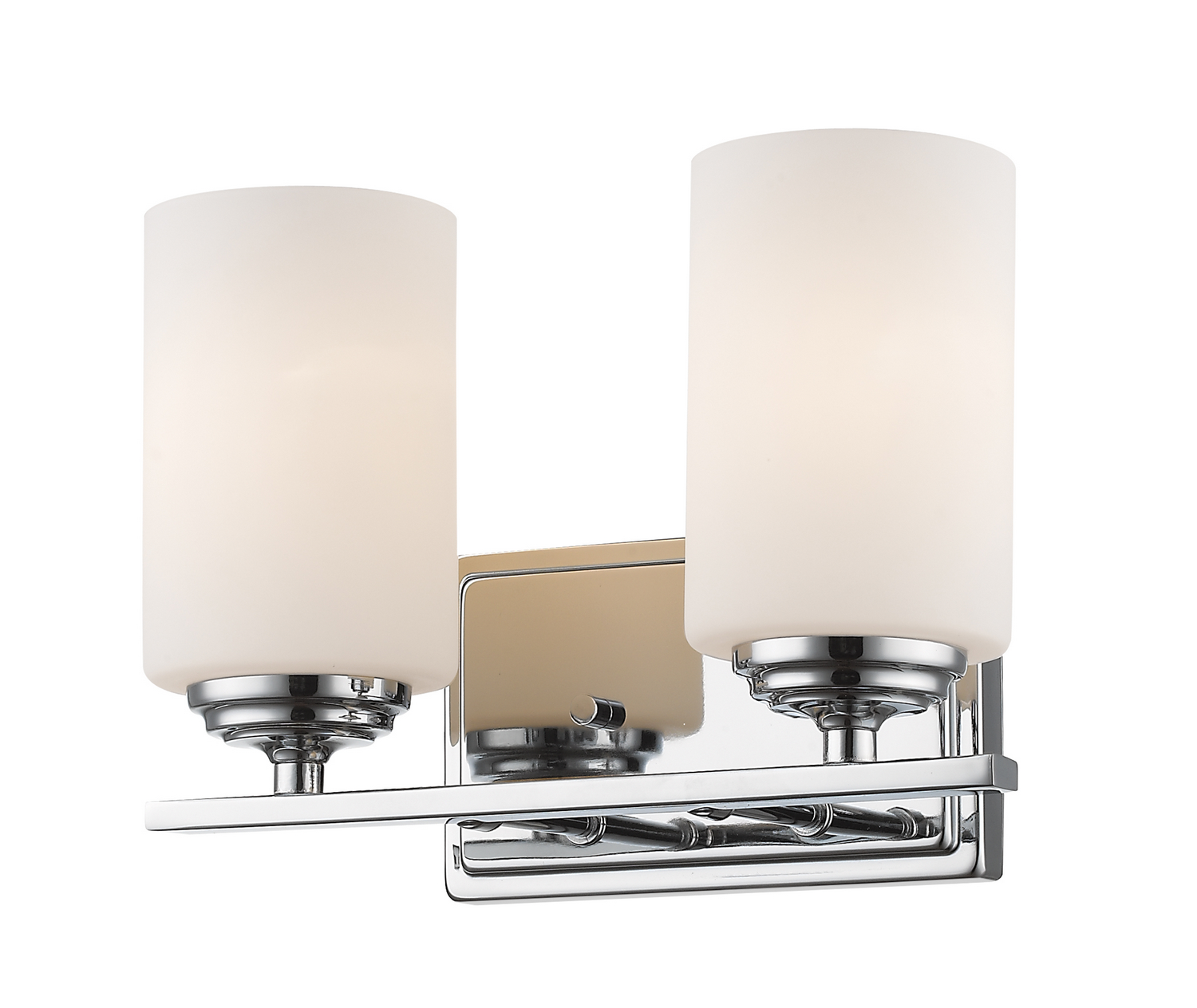 Two Light Vanity by Z-Lite - Bordeaux Collection, Chrome Finish - 435-2V-CH