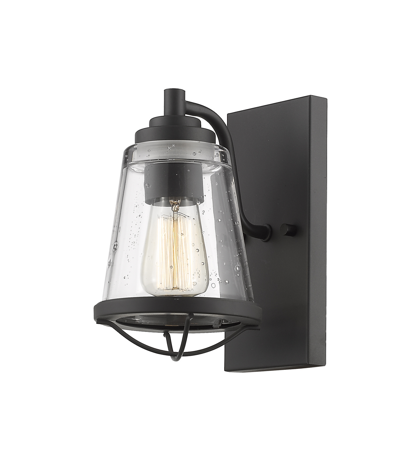 One Light Wall Sconce by Z-Lite - Mariner Collection, Bronze Finish - 444-1S-BRZ