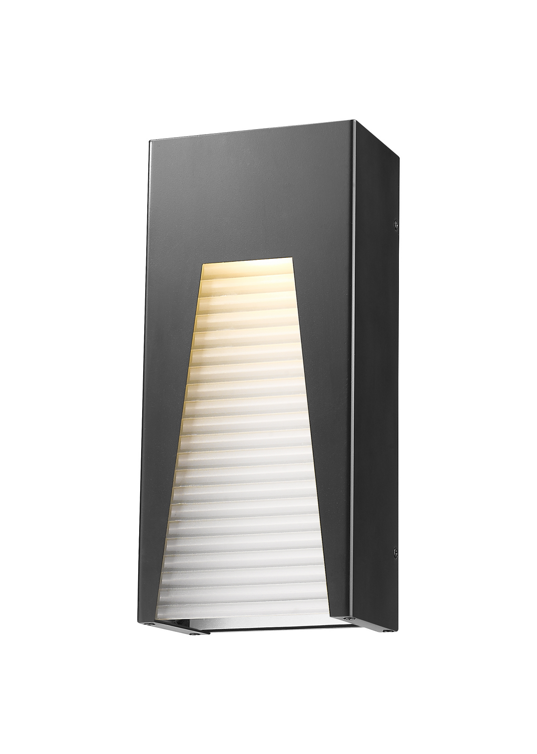 LED Outdoor Wall Mount by Z-Lite - Millenial Collection, Black Silver Finish - 561M-BK-SL-FRB-LED