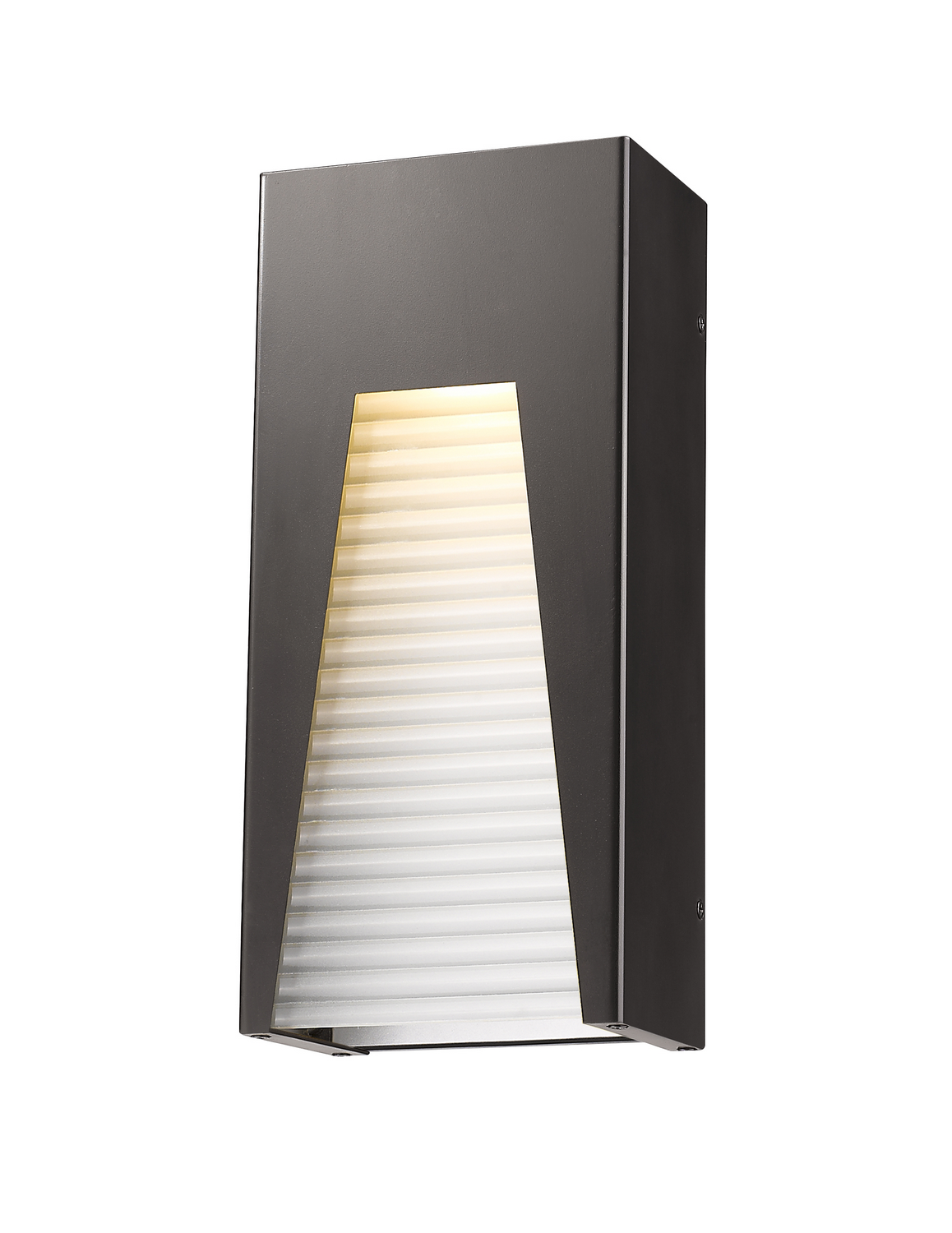LED Outdoor Wall Mount by Z-Lite - Millenial Collection, Bronze Silver Finish - 561M-DBZ-SL-FRB-LED