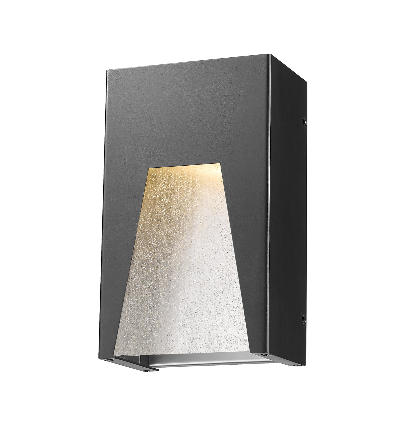 LED Outdoor Wall Mount by Z-Lite - Millenial Collection, Black Silver Finish - 561S-BK-SL-SDY-LED