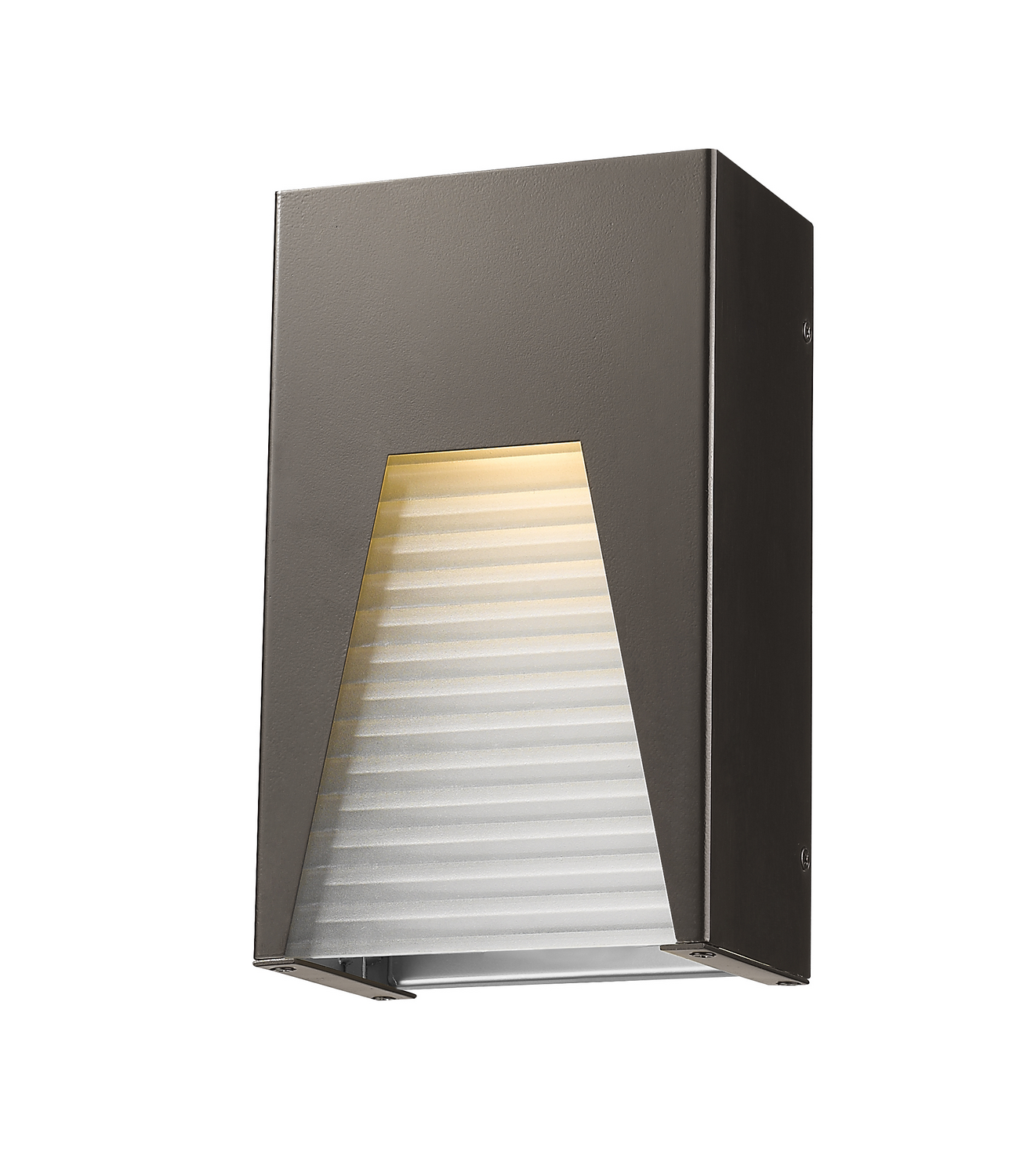 LED Outdoor Wall Mount by Z-Lite - Millenial Collection, Bronze Silver Finish - 561S-DBZ-SL-FRB-LED