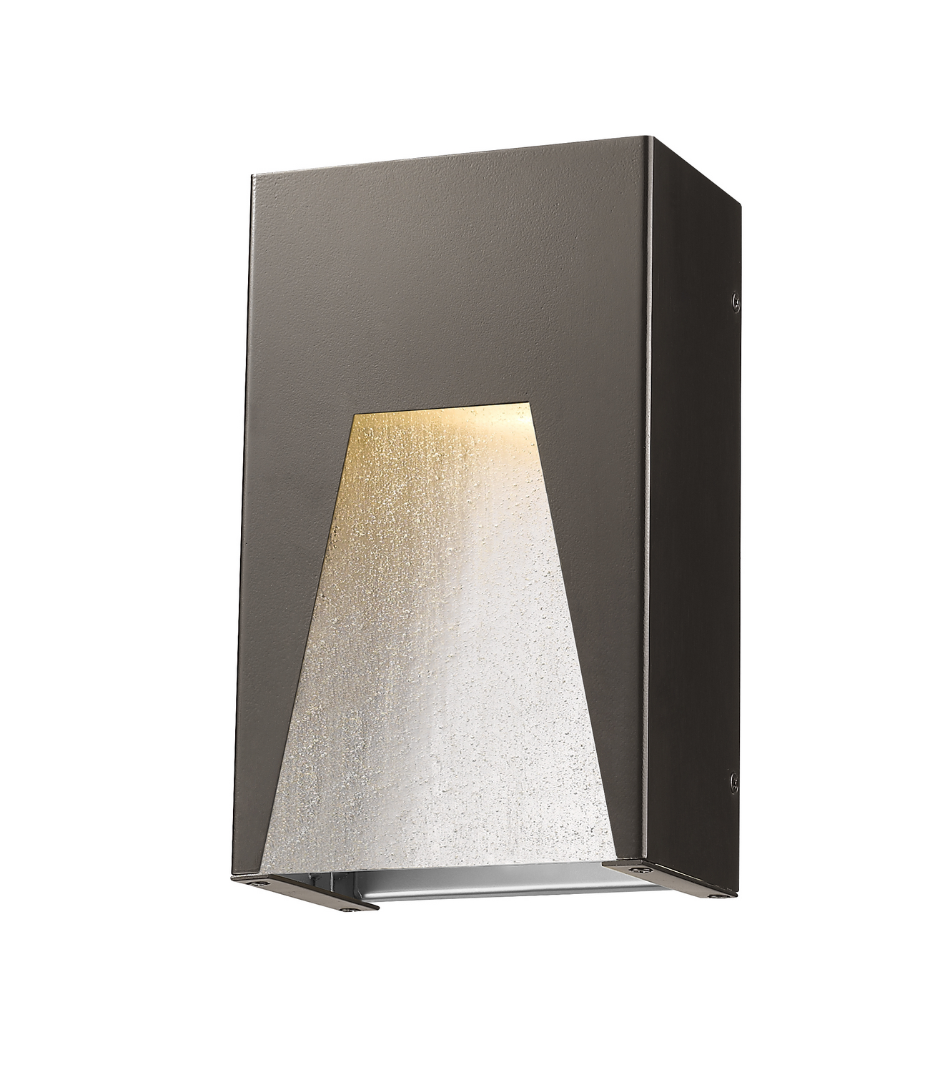 LED Outdoor Wall Mount by Z-Lite - Millenial Collection, Bronze Silver Finish - 561S-DBZ-SL-SDY-LED