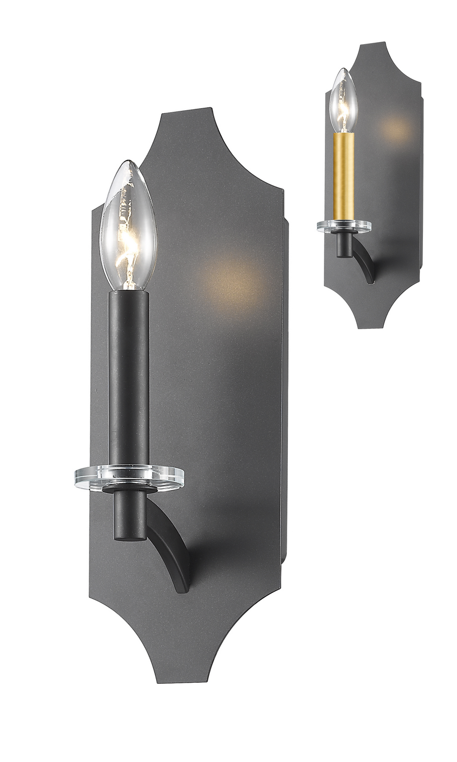 One Light Wall Sconce by Z-Lite - Zander Collection, Bronze Finish - 6008-1S-BRZ