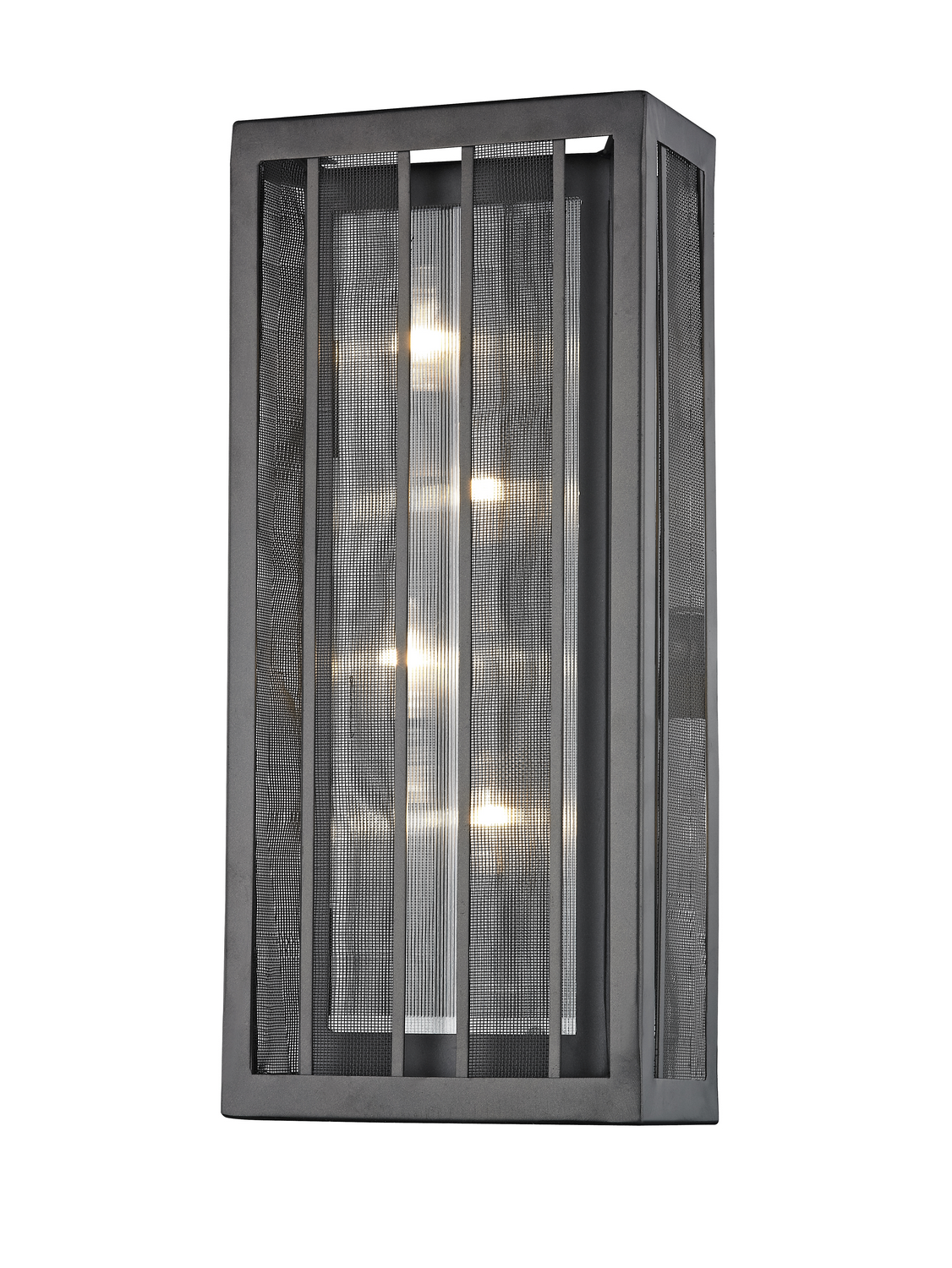 Four Light Wall Sconce by Z-Lite - Meridional Collection, Bronze Finish - Z8-58-4WS