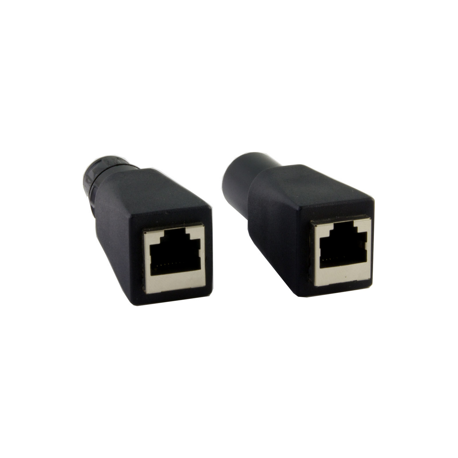 XLR-3 to RJ45 Adapter Connector Pair Width: 0.87" Height: 0.98" Length: 2.58"