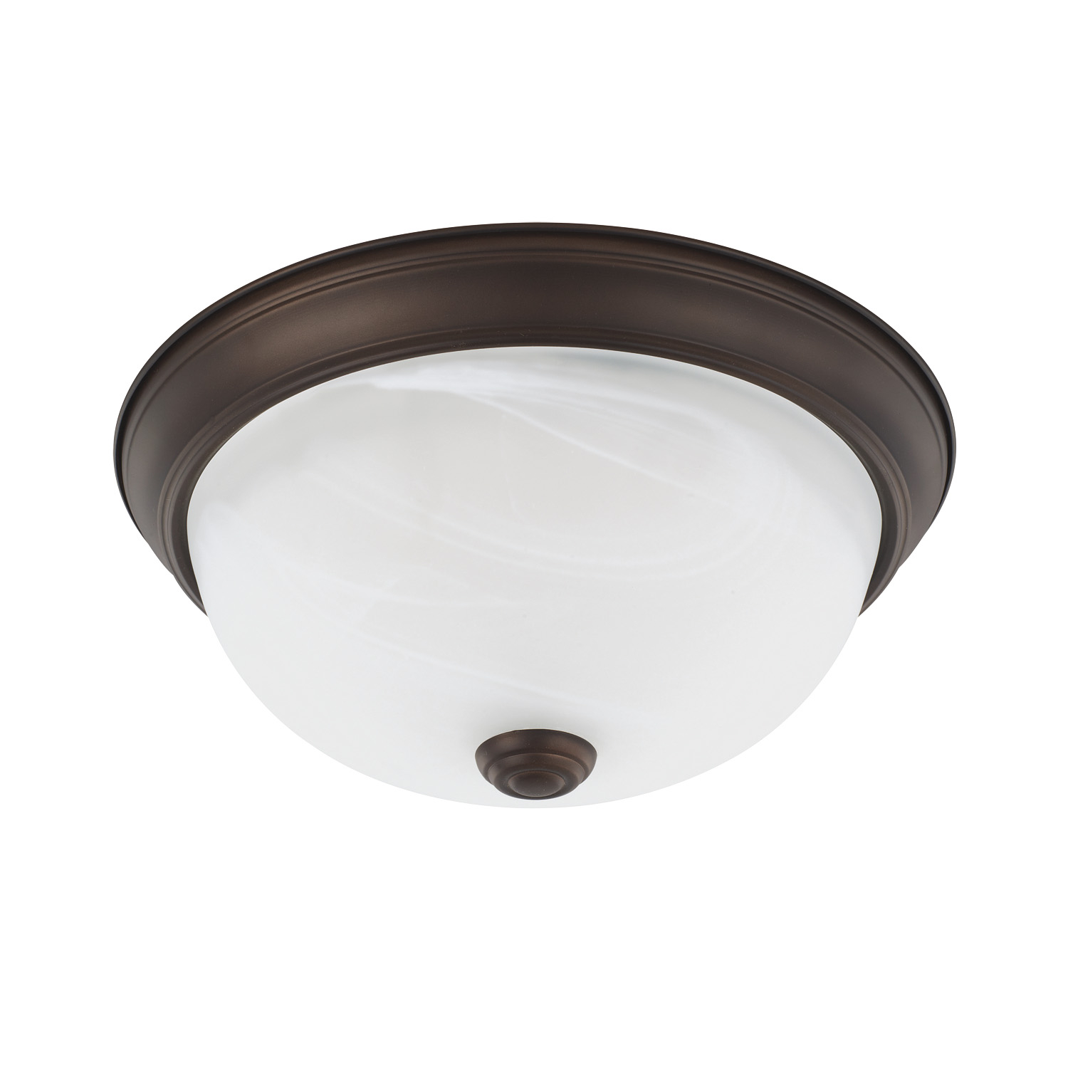 Capital Lighting Bates Two Light Flush Mount in Bronze - 219021BZ