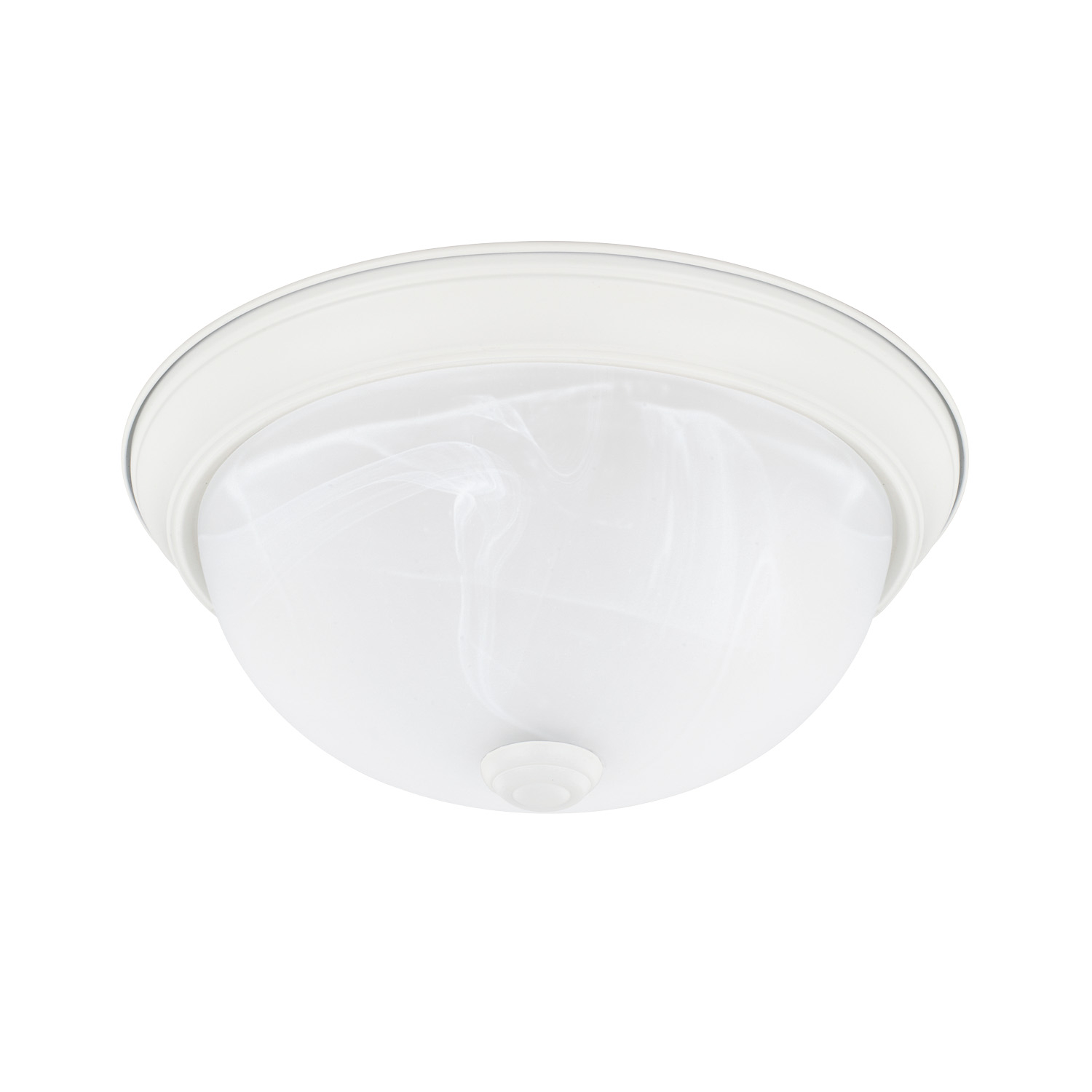 Capital Lighting Bates Two Light Flush Mount in Matte White - 219021MW